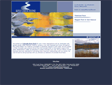 Tablet Screenshot of coloradoriverrock.com